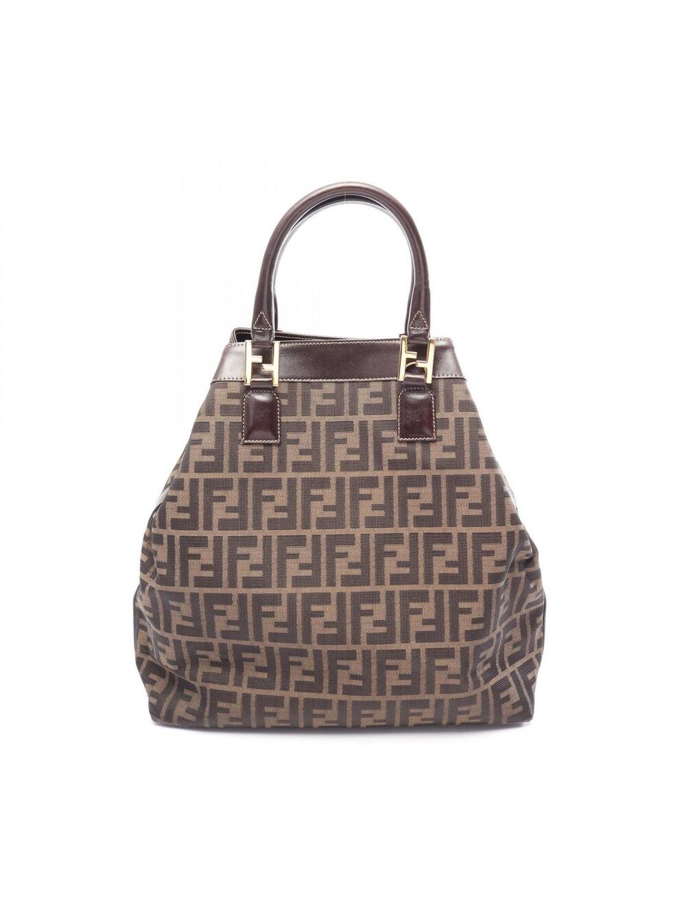 Fendi Zucca Hand Tote Bag Canvas #362837F86B